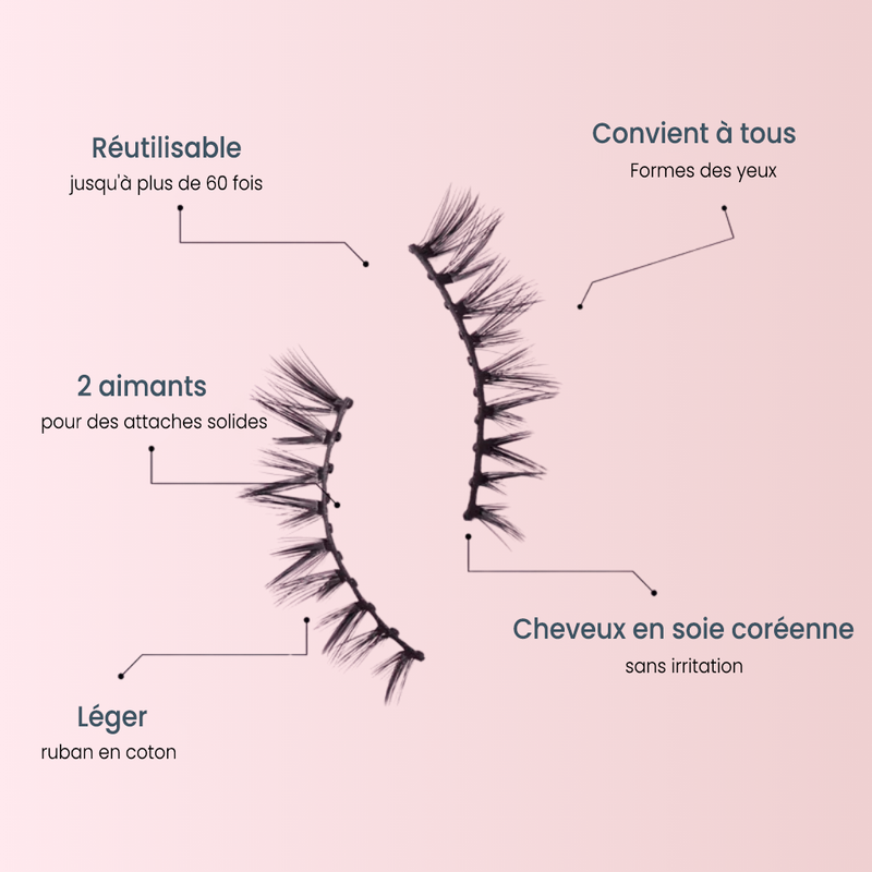 Cils Magnétiques Cocohair